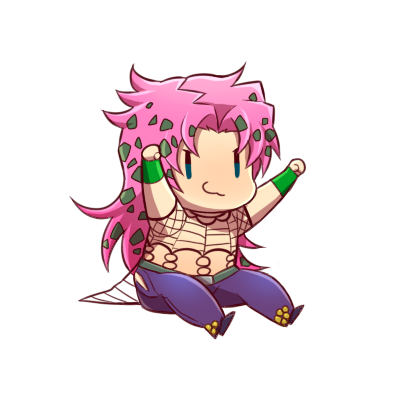 Icondecotter おすわりディアボロ あなたのtwitterアイコンをデコレーション アイコンデコッター