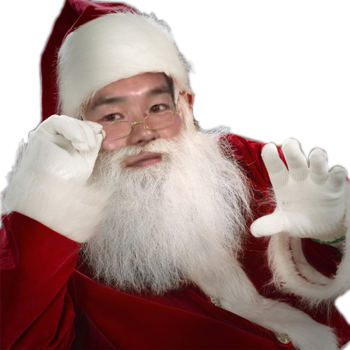 Icondecotter サンタの汚じさん あなたのtwitterアイコンをデコレーション アイコンデコッター