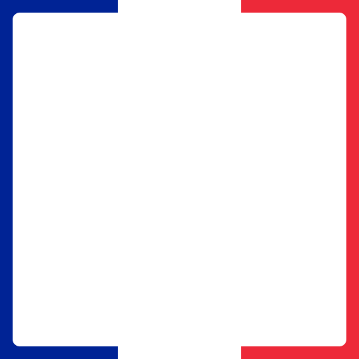 Icondecotter フランス風国旗フレーム あなたのtwitterアイコンをデコレーション アイコンデコッター 217