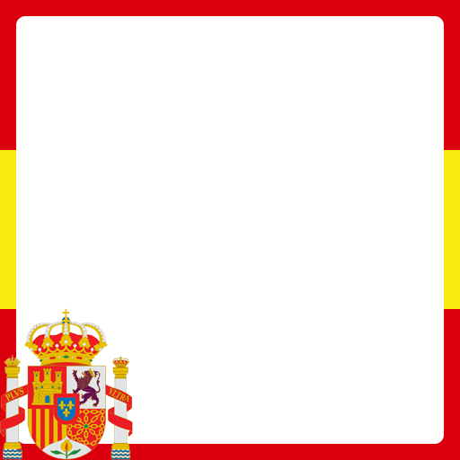Icondecotter スペイン風国旗フレーム あなたのtwitterアイコンをデコレーション アイコンデコッター 212