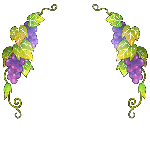 Icondecotter 水彩ぶどうフレーム あなたのtwitterアイコンをデコレーション アイコンデコッター
